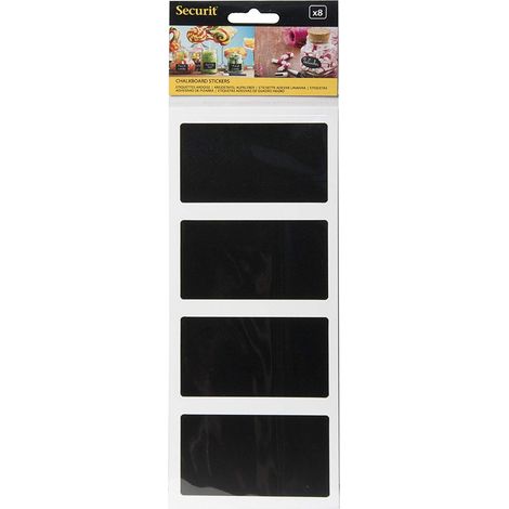 VERMES - SET DI 8 ETICHETTE ADESIVE RETTANGOLARI (1/4)