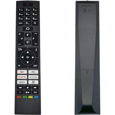 Télécommande pour TV connectée Continental Edison CELED65UHDSA22B3, CEQLED65SA22B3, CELED40SA22B3, CELED43SA22B3, CELED32SAHD23B3, CELED55SA222B (1/5)