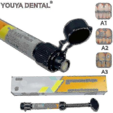 2,5-g-Tiegel mit lichthärtendem Komposit-Füllungsmaterial für Zahnfüllungen und Restaurationen, neu Denti-YuJia1PCS A2