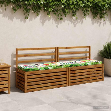 vidaXL Cojín de banco SOEST 100% Poliéster Multicolor 170 x 40 x 5 cm (1/5)