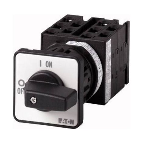 Commut. à gradin cont.: 10 20A 1-5 45° à acc.,encastré fixation centrale 000014785 EATON T0-5-8252/EZ (1/2)