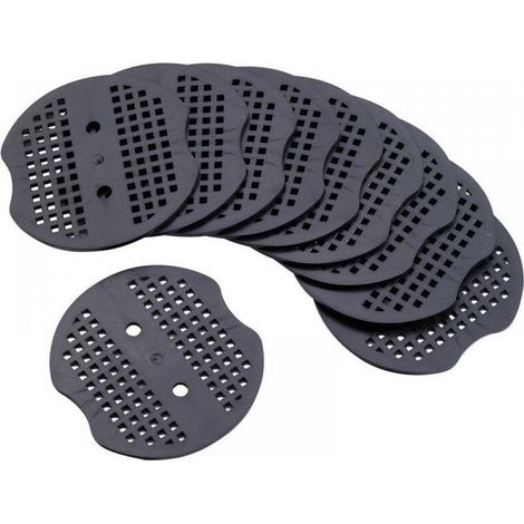 10 PCS Rondelles pour Piquets de Fixation en Acier pour bâche, Rondelle d'ancrage en U (1/5)