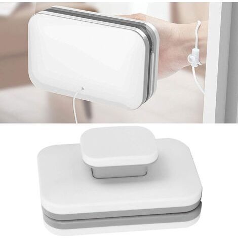 BUNTHAUS Essuie Glace magnétique Nettoyeur d'essuie Glace réglable Accessoire de Nettoyage de Verre Double Face pour Un Usage Domestique