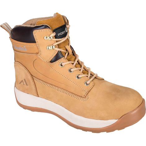 Bota Steelite Constructo Nubuck S3 HRO - Seguridad y Confort / Miel / 44