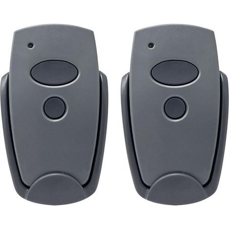Lot de 2 télécommandes universelles pour porte de garage 868 MHz compatibles avec Marantec Digital 302, 304, 382, \u200b\u200b384, 313, 321, 323, 131