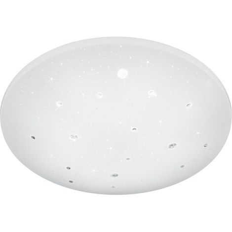 Plafonnier salle de bain Achat blanc 50cm LED 21W IP44 (1/3)