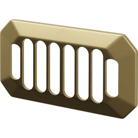 Colore Brushed Brass Overflow Insert for Windsor Basins (1/5)