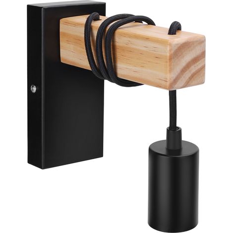 Applique da parete Bough Nero 1 x E27 Aigostar (1/5)