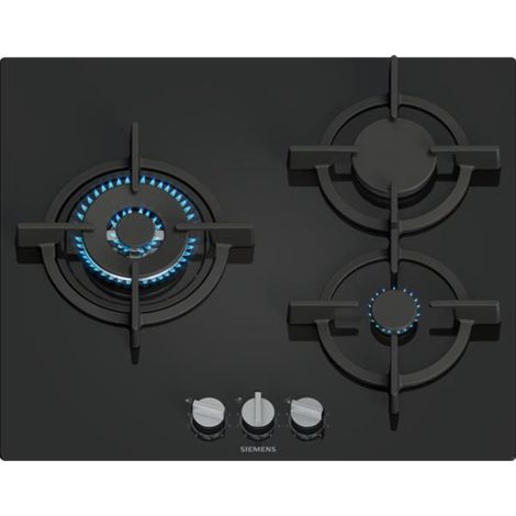 Placa de gas de 60 cm con 3 quemadores, 8000 W - EP6A6CI10 - Siemens -