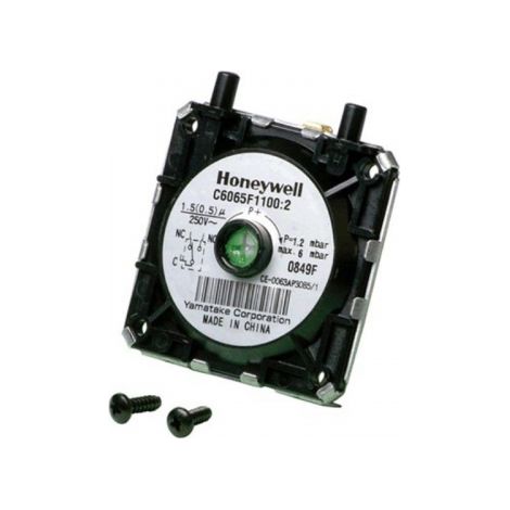 Presostato de Aire Baxi Honeywell VITI C6065F1100 Ref. SX0618470 / 60084568 Compatible con Initia, Lunazeni, Max