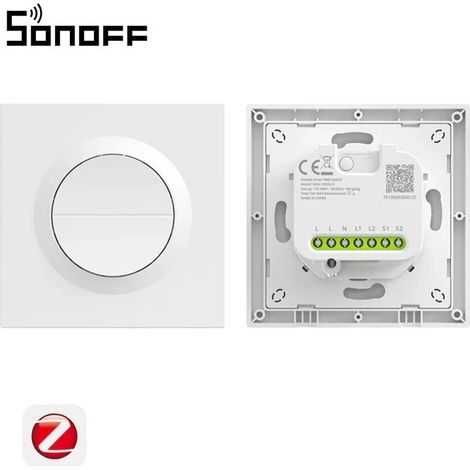 Sonoff Orb-ZBW2 Interruttore Doppio a Muro per Luci con MINI-ZB2GS Smart Zigbee (1/5)