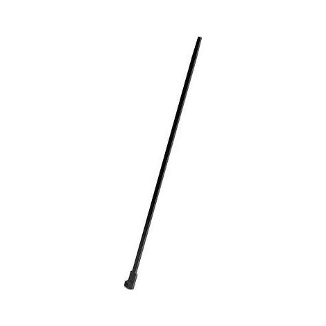 Unex Befestigungsbinder schwarz 7,6x376 mm für Innen- und Außenanwendung