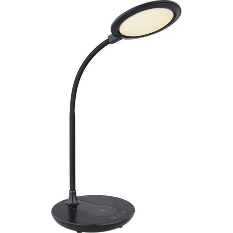 Globo - lámpara de mesa - Regina - negro - plástico - lámpara de (1/4)