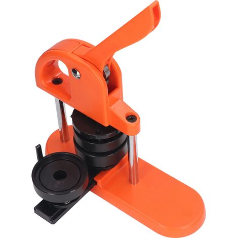 Kit de machine à boutons DIY avec 100 pièces, emporte-pièce circulaire et manuel d'utilisation (32 mm). (1/5)