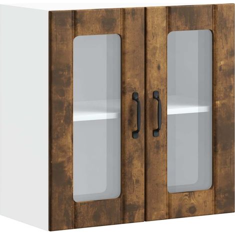 Maison Exclusive - Armario de cocina de pared con puerta de crist