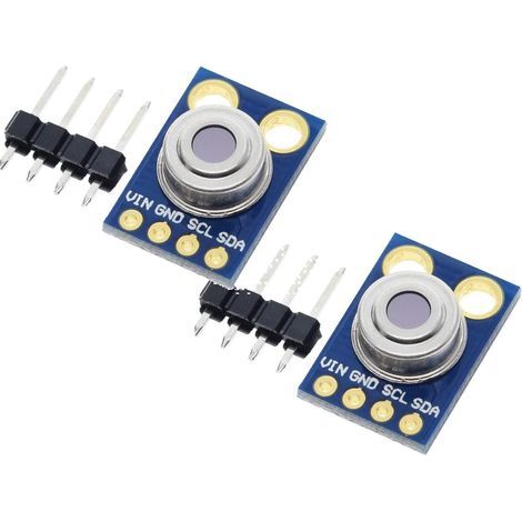 2pcs Capteur De Température Infrarouge Sans Contact, Module GY-906 MLX90614ESF, Interface I2C Pour Arduino Et Microcontrôleur (1/5)