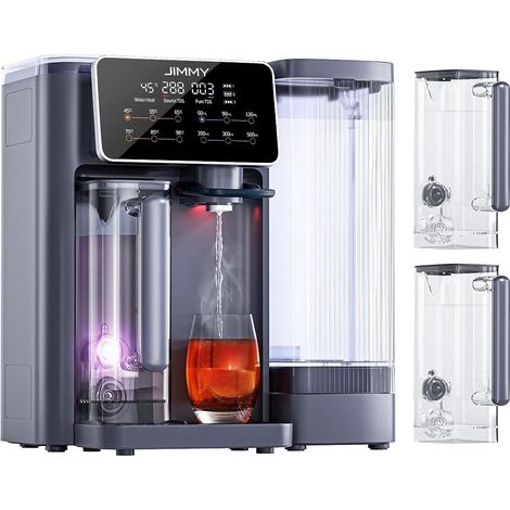 Purificateur d'Eau à Osmose Inverse sur Comptoir, Filtration 7 Étapes avec UV, Distributeur d'Eau Chaude, Chauffage 3S, 7 Températures, Moniteur TDS en Temps Réel (1/5)