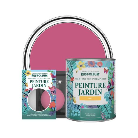 Peinture Jardin, Finition Mat- Framboise (1/3)