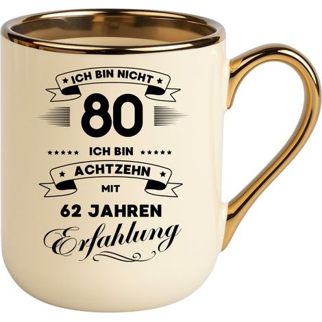 Taza divertida, regalo para un 80 cumpleaños