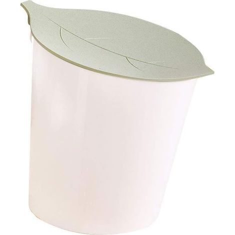 Poubelle de bureau Poubelle de stockage intérieure Mini poubelle de bureau Chambre salon commode bureau commercial blanc 1 pièce 12.418.218.1cm (1/4)