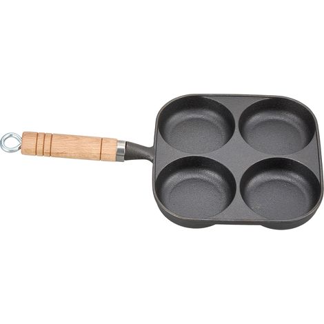 4-Hole Cast Iron Frying Pan (1/5)