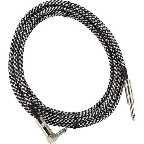 Câble Guitare Basse 6 mètres pour Effets, Enceintes et Connexions Audio - Pièces d'Instruments de Musique Électriques (1/5)