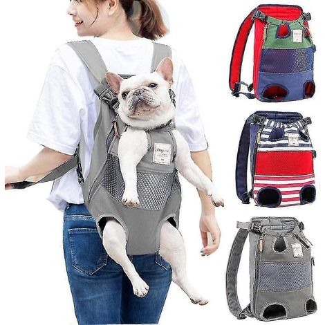 Sacs à dos pour chiens, chiens de taille moyenne, sac de transport pour chiens, sac de transport ajustable (1/5)
