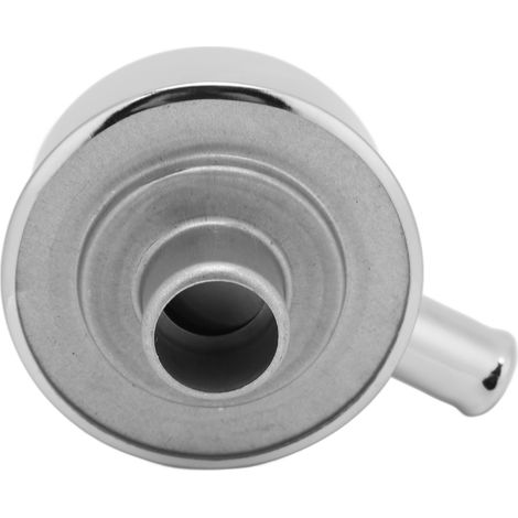 Runder Ventildeckel zum Einstecken, polierte Entlüftungsvorrichtung mit Schlauch, für SBC-, BBC- und SBF-350-Motoren (1/5)