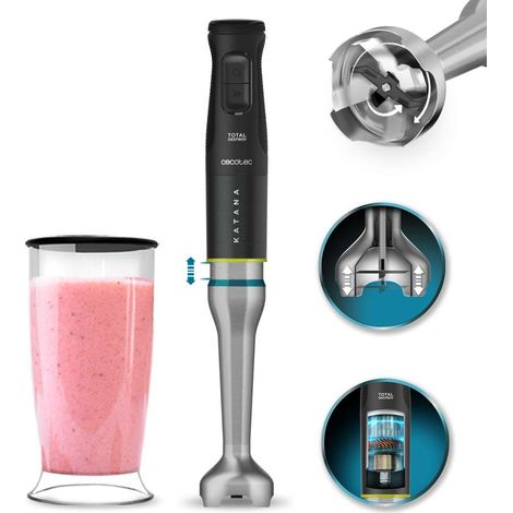 Frullatore a immersione Katana 15 TotalDestroy Jar B Cecotec