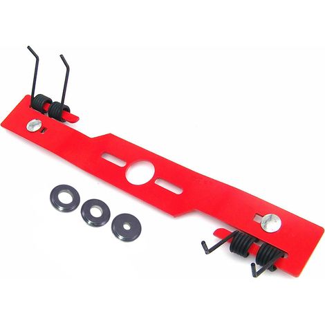 Lame de scarificateur / lame de tondeuse, kit de conversion de lame + 2 ressorts