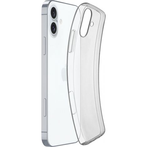 Cellularline Fine für iPhone 16 Plus FINECIPH16MAXT Backcover, transparent