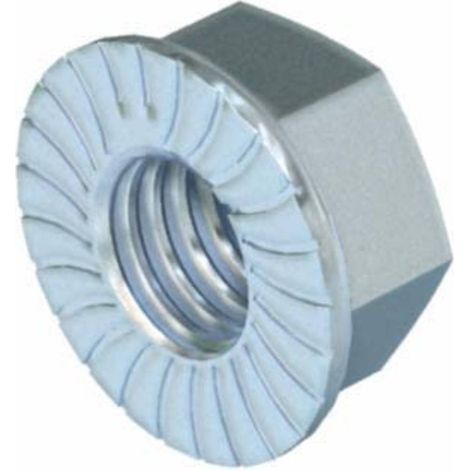 OBO Bettermann Écrou combiné avec rondelle sertie M6 Acier galvanisé, 6408958 (1/2)