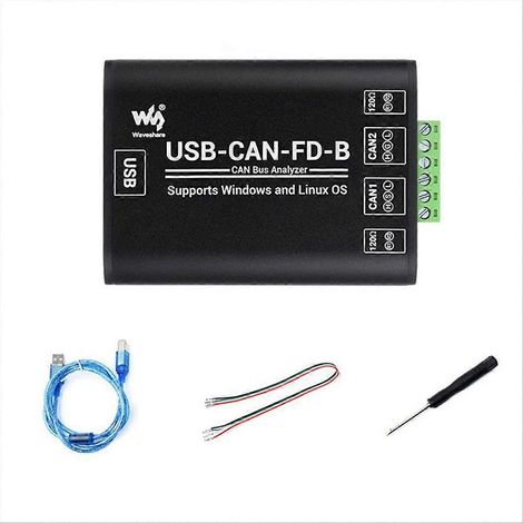 USB-zu-CAN-FD-Adapter: Industrieller CAN/CAN-FD-Busanalysator für verbesserte Kommunikation (USB-CAN-FD-B) (1/5)