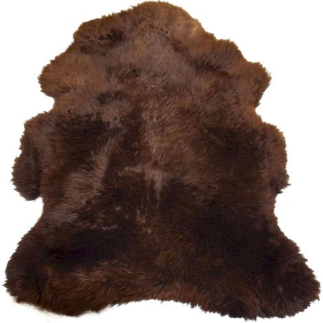 Peau de mouton Monterey en Fourrure - Chocolat