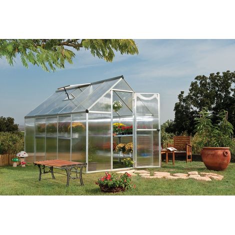 Canopia Mythos Doppio Strato Serra Da Giardino in Policarbonato 306X185X208 cm  Argento