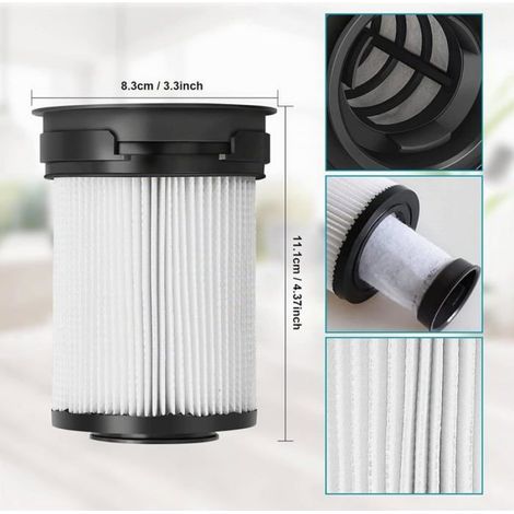 Lot De 2 Filtres Pour Miele Triflex Hx1 Series Accessoires Pour Aspirateur Balai Sans Fil,Pièce De Rechange N° 9178017731 (1/5)