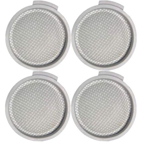 Pair Accessoires pour aspirateur robot -Lot de 4 filtres pour aspirateur sans fil Roborock H6 (1/4)