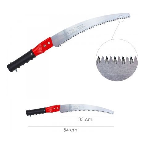 SEGACCIO SAMURAI CURVO CON MANICO A PERTICA CM33 PC330LH