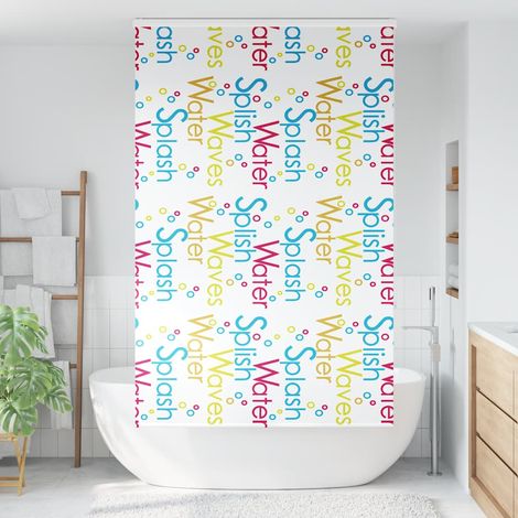 Maison Exclusive - Tenda a Rullo per Doccia Cassonetto 140x240cm Larghezza Tessuto (1/5)