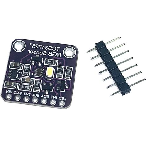 Module de carte de développement TCS34725 pour capteur de couleur RGB (1/2)