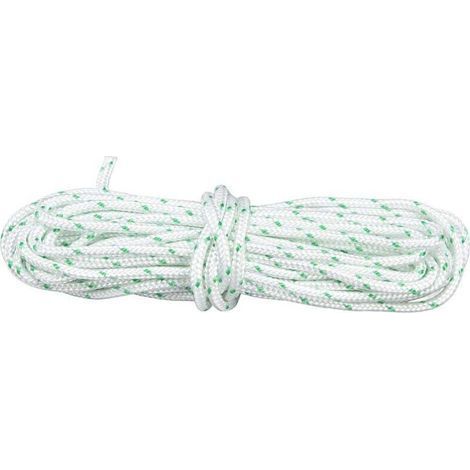 Corda di avviamento in nylon da 3,5 mm, resistente all'usura, per motosega da giardino e tosaerba fai-da-te, 10 m / 32,8 piedi (1/4)