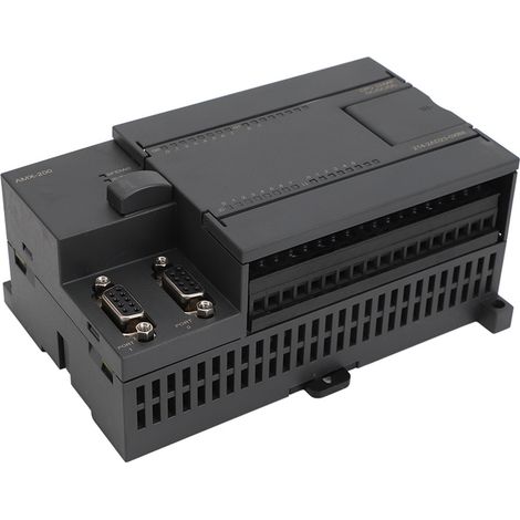 Automate programmable S7-200 CPU224XP 24V DC/DC/DC, contrôleur logique industriel, module CPU Siemens, entrées/sorties rapides, boîtier compact, 14E/10S, alimentation 24VDC, pour automatisation et sys (1/5)