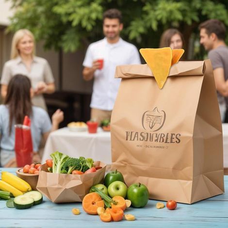 Pince A Chips - Pince Pour Conservation Aliments - Cuisine Bureau Garage - 4 Triangulaires + 4 Ovales (1/5)