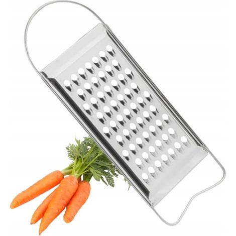 Grattugia piatta per verdure da cucina con manico, a lato singolo, 20x11 cm (1/2)