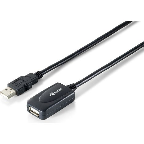 Kabel usb 2.0 aktiv 5m lang equip