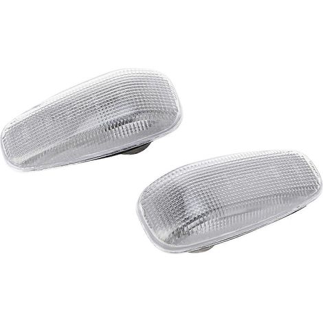 2 pièces de boîtier de feu de position latéral A2108200921, couvercle de clignotant de remplacement pour Mercedes-Benz CEV CLK SL