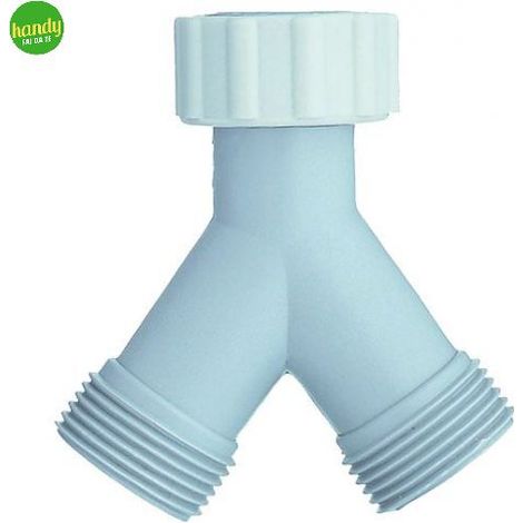 Derivazione ad y con ghiera girevole ipierre femmina 3/4 maschio 2 x 3/4