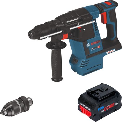 Bosch GBH 18V-26 F Marteau perforateur sans fil 18V 2,6J SDS-Plus Solo + mandrin à serrage rapide - sans batterie, sans chargeur ( 0611910000 ) (1/5)