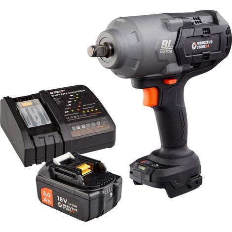 Nom WS24 Visseuse à chocs sans fil WDS 18 V 1/2" 1.600 NM / 1x batterie 5,0 Ah + chargeur rapide