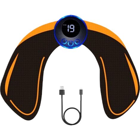 Appareil d'exercice Fessier Intelligent avec 19 Modes,Équipement De Forme Fessiers pour Femmes,Stimulateur Musculaire Flexible Accessoire De Fitness Appareil (1/5)
